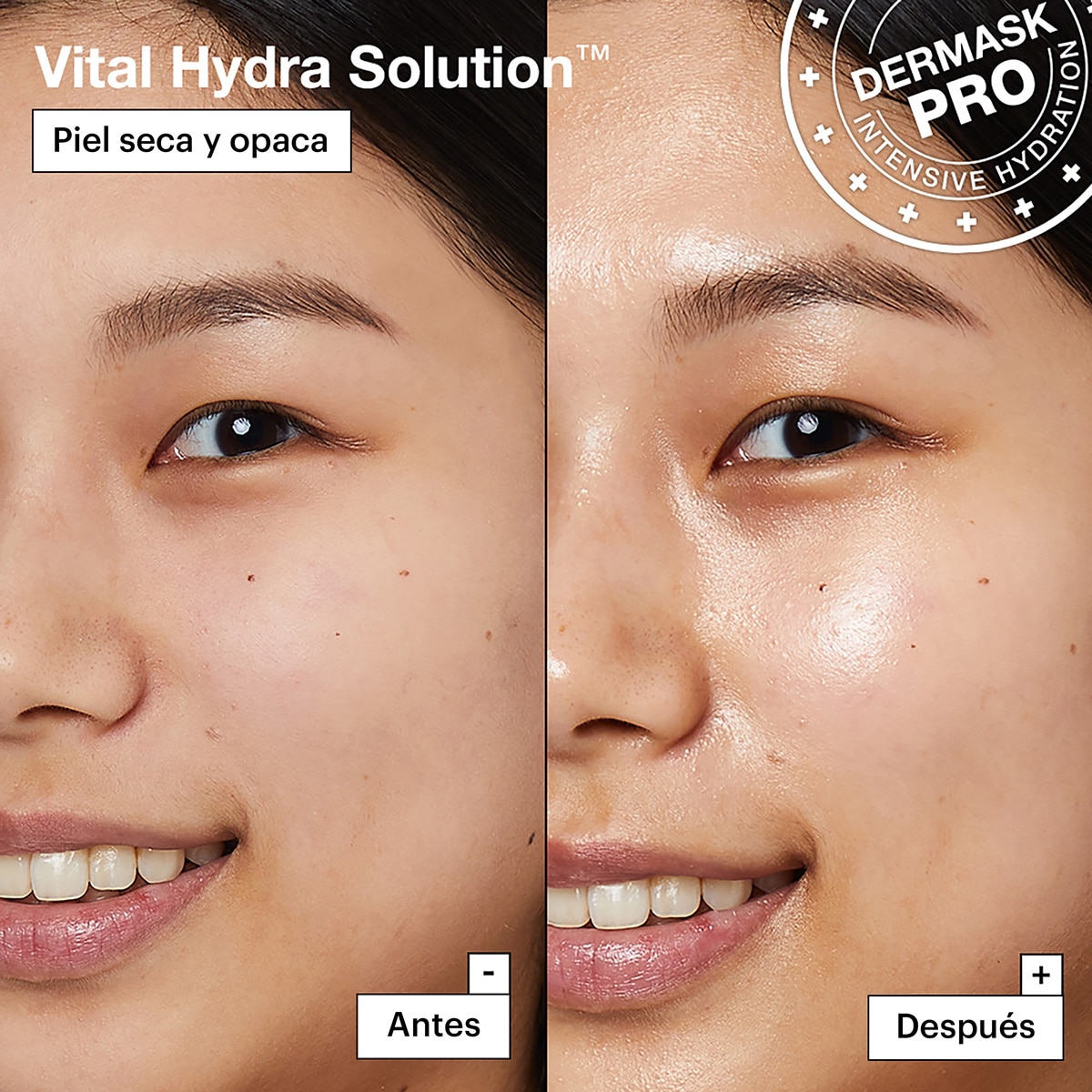 VITAL HYDRA SOLUTION™ PRO GLOW FACE MASK WITH HYALURONIC ACID (MASCARILLA FACIAL VITAL HYDRA SOLUTION™ PRO GLOW CON ÁCIDO HIALURÓNICO)